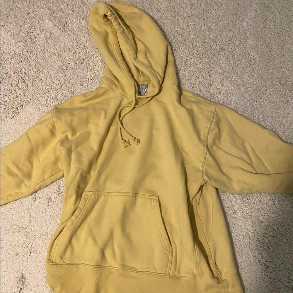 TNA cozy fleece boyfriend hoodie